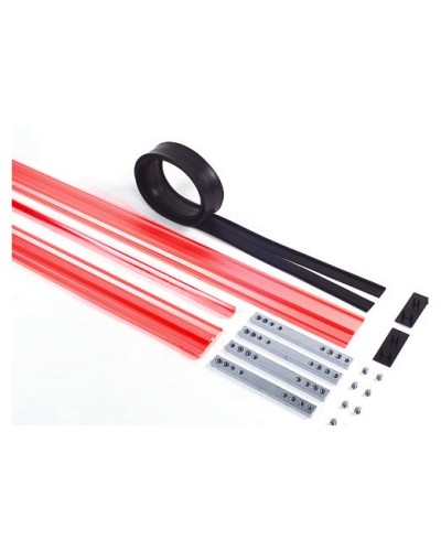 Faac 105402 - Комплект: 2 боковых и 1 зажимной профили Faac 105402 в Таганроге Запчасти для шлагбаумов и автоматики Pintop.ru