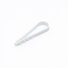 Дюбель-хомут для круглого кабеля d19-25 мм белый (100шт) Промрукав (PR08.6947)