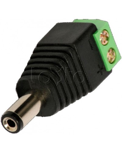 Разъем питания штекер 2.1х5.5 с быстрозажимной колодкой (50шт/уп) REXANT (14-0314-2) в Таганроге Коннекторы Pintop.ru