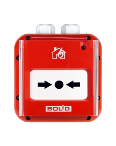 Извещатель пожарный ручной адресный Болид ИПР 513-3АМ исп.01 IP67 в Таганроге Охранно-пожарное оборудование Pintop.ru