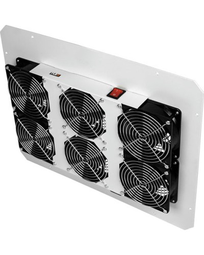 Панель вентиляционная с 6 вентиляторами TLK TLK-FAN6-GY в Таганроге Вентиляторные модули Pintop.ru