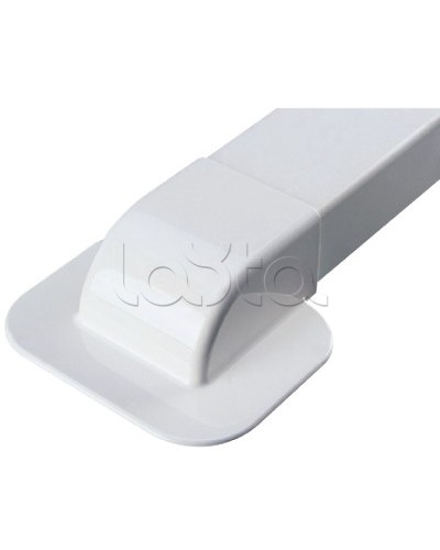 Ввод в стену под углом 90 град. для короба 90х60 мм DKC AIR90608 в Таганроге Аксессуары для кабель-канала Pintop.ru