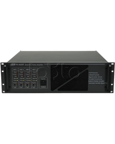 Усилитель мощности 4-x канальный JDM PA-412DP в Таганроге Усилители Pintop.ru