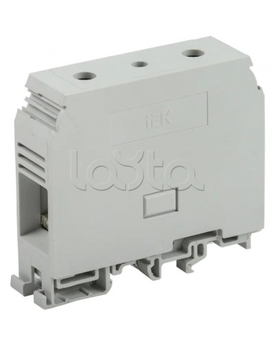 Зажим наборный ЗЗНИ-95 серый IEK (YZN10-095-K03) в Таганроге Клеммные колодки Pintop.ru