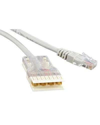 Патч-корд 110 тип-RJ45, 1 пара (1 м) Hyperline PC-110-RJ45-1P-CX-1M-LSZH-GY в Таганроге Патчкорды (медные) Pintop.ru