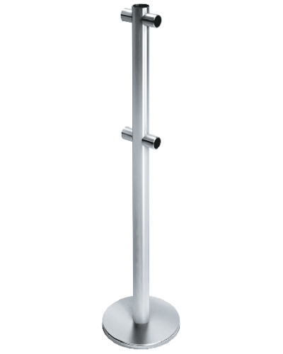 Стойка ограждения i-образная передвижная Oxgard ВЗР 2442.02 в Таганроге Ограждения Pintop.ru