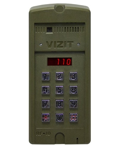 Блок вызова Vizit БВД-SM110RCP в Таганроге Блоки вызова многоабонентные Pintop.ru