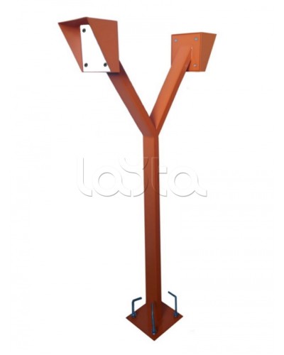 Стойка для считывателя Аякс 150х150 мм, оранжевая, Базовая, двусторонняя Магнито-контакт в Таганроге Дополнительное оборудование для СКУД Pintop.ru