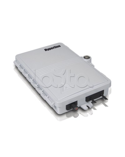 Бокс оптический настенный Hyperline FO-WBI-2A-GY в Таганроге Кросс оптический Pintop.ru