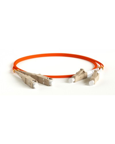 Патч-корд волоконно-оптический Hyperline FC-D2-50-SC/PR-SC/PR-H-8M-LSZH-OR в Таганроге Патч-корды оптические Pintop.ru