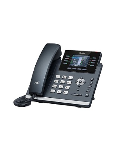 Yealink SIP-T44W - 12 аккаунтов, 2 порта USB, Wi-Fi, цветной экран, BLF, PoE, GigE, без БП, шт в Таганроге Дополнительное оборудование для сетей Pintop.ru