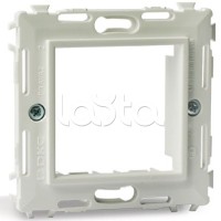 Каркас на 2 модуля (одноместный), черный RAL 9005 DKC (75020N)