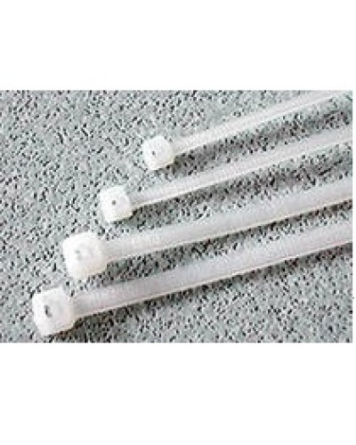 Хомут-стяжка нейлоновый, неоткрывающийся, 250х3.6 мм, белые Hyperline GT-250IC (100 шт/уп) в Таганроге Стяжки-хомуты Pintop.ru