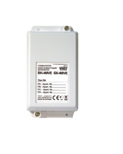 Блок коммутации домофонов Vizit БК-4MVE в Таганроге Блоки управления многоабонентные Pintop.ru
