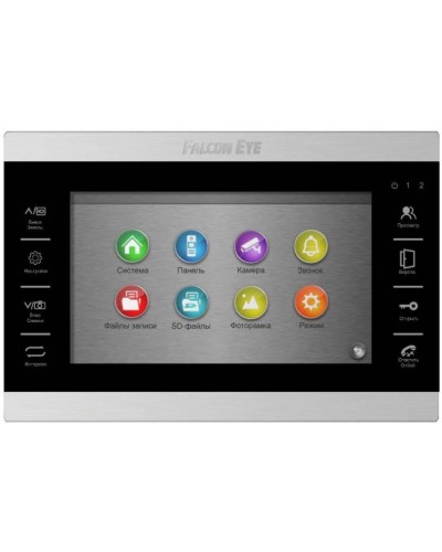Видеодомофон Falcon Eye FE-70 ATLAS HD (Black) VZ в Таганроге Абонентские видеоустройства Pintop.ru