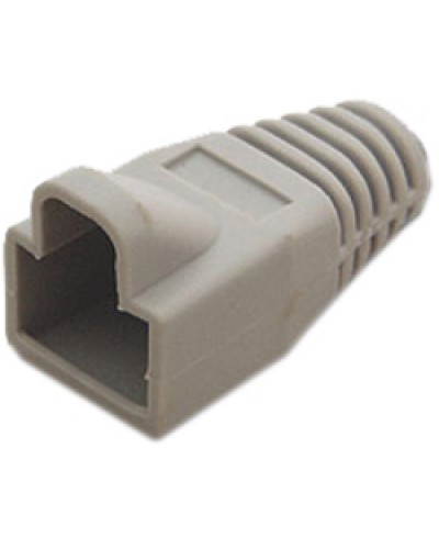 Колпачок изолирующий для разъемов RJ-45 серый (10шт.) Hyperline BOOT-GY-10 в Таганроге Коннекторы и разъемы Pintop.ru
