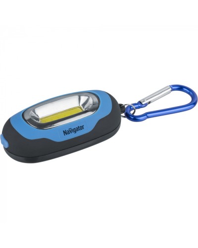 Фонарь Navigator 93 659 NPT-KC07-B-2CR2032 брелок пласт.1COB LED(1Вт) 3 реж.син в Таганроге Дополнительное оборудование для СКУД Pintop.ru