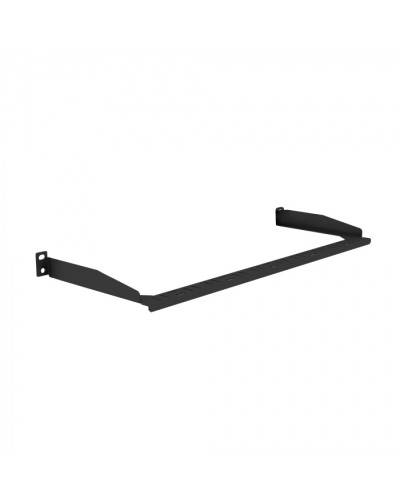 Горизонтальный заднийВ В кабельный органайзер глубиной 175мм, 19 RAL 9005 Cabeus (CO-PLB-1U-C04-MPO-BK) в Таганроге Кабельные органайзеры Pintop.ru