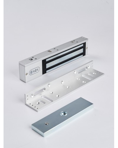 R-Lock RL-EML280-L0S - Электромагнитный замкок, 280кг, DC12/24B, цвет серебристый сатинированный алюминий RAL 7047 в Таганроге Электромагнитные замки Pintop.ru