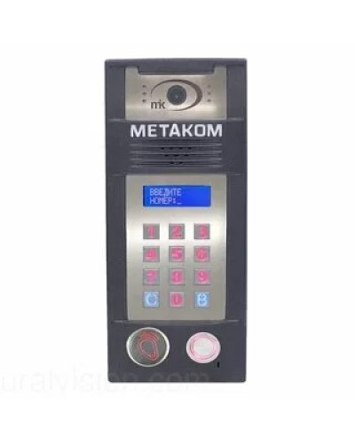 Многоабонентый антивандальный блок вызова со встроенной гибридной видеокамерой Метаком MК2018-TMRFGVH в Таганроге Блоки вызова многоабонентные Pintop.ru
