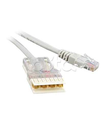 Патч-корд Hyperline PC-110-RJ45-4P-C5e-2M-LSZH-GY в Таганроге Патчкорды (медные) Pintop.ru