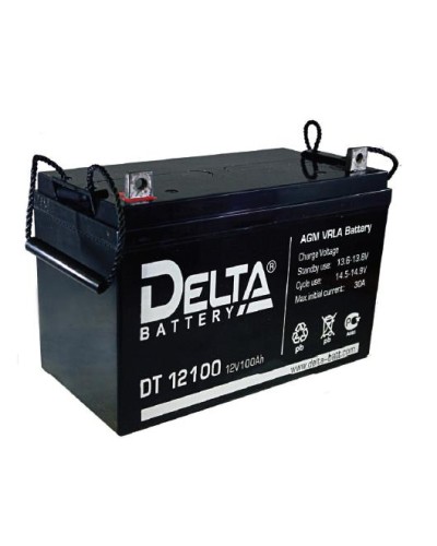 Аккумулятор свинцово-кислотный Delta DT 12100 в Таганроге Электротехническое оборудование Pintop.ru