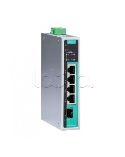 Коммутатор PoE 5-портовый Moxa EDS-G205A-4PoE-1GSFP в Таганроге Коммутаторы Pintop.ru