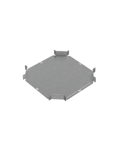 Х-разветвитель 80х500 мм ПЛЮС INOX304 КМ-Профиль (XDplus80-500 INOX304) в Таганроге Аксессуары для лотков Pintop.ru