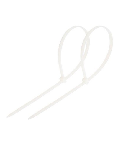 Стяжка нейлоновая неоткрывающаяся, безгалогенная (halogen free) 150x2.5мм, белая (100 шт) в Таганроге Стяжки-хомуты Pintop.ru