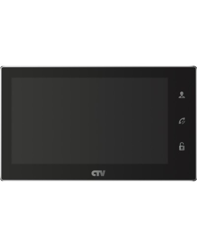 Монитор видеодомофона CTV-M4706AHD (черный) в Таганроге Абонентские видеоустройства Pintop.ru