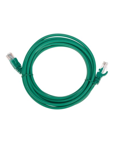 Патч-корд U/UTP, CAT 5e, RJ45-RJ45, 26AWG, LSZH, зеленый, 3м REXANT 02-0106-3 в Таганроге Патчкорды (медные) Pintop.ru