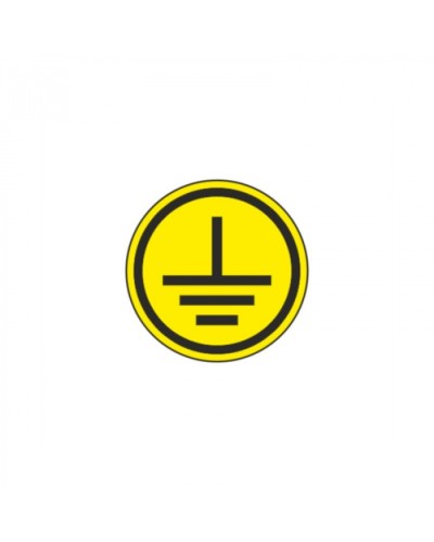 Самоклеящаяся этикетка: 30x30 мм, символ Заземление IEK YPC20-ZAZEM-1-096 в Таганроге Дополнительное оборудование для ОПС Pintop.ru