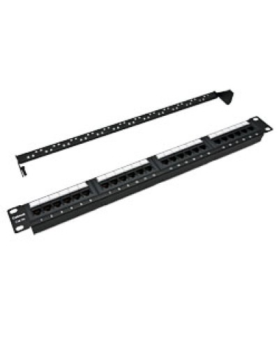 Патч-панель 19, 1U, 24xRJ45 Cabeus PL-24-Cat.5e-Dual IDC в Таганроге Патч панель Pintop.ru