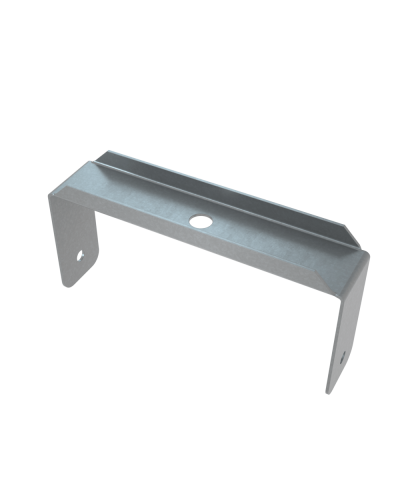 Скоба для подвеса на шпильке 200 мм INOX304 КМ-Профиль (SPS200 INOX304) в Таганроге Держатели, клипсы, скобы Pintop.ru