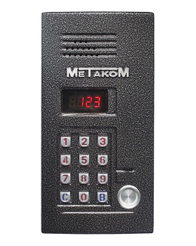 Блок вызова домофона Метаком MK2012-TM4EVN в Таганроге Блоки вызова многоабонентные Pintop.ru