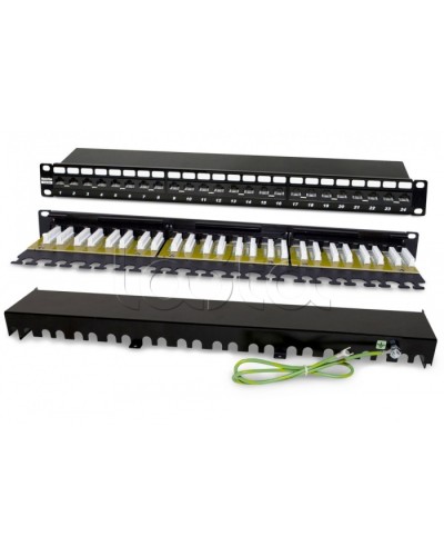 Патч-панель Hyperline PP2-19-24-8P8C-C6A-110D в Таганроге Патч панель Pintop.ru