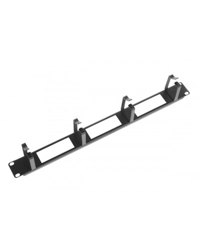 Органайзер кабельный горизонтальный 4 кольца черный ЦМО ГКО-О-4.62-9005 в Таганроге Кабельные органайзеры Pintop.ru