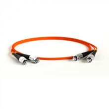 Патч-корд волоконно-оптический Hyperline FC-D2-62-FC/PR-ST/PR-H-50M-LSZH-OR