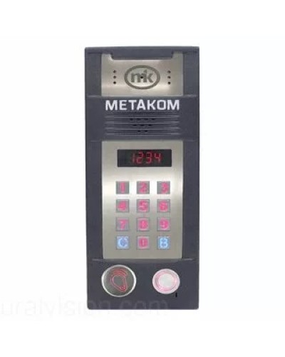 Многоабонентый антивандальный блок вызова со встроенной видеокамерой Метаком MК2018-RFMFV в Таганроге Блоки вызова многоабонентные Pintop.ru