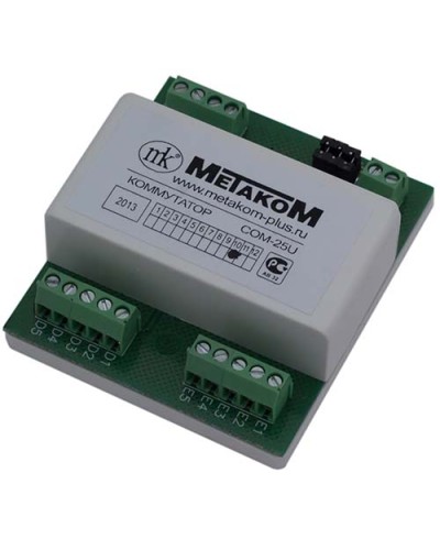 Коммутатор координатный Метаком СОМ-25UD в Таганроге Блоки коммутации многоабонентные Pintop.ru