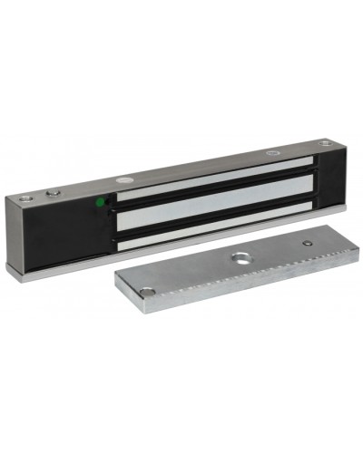 Smartec ST-EL323DLW-SS - Электромагнитный замок, уличное исполнение, СИД, датчик положения двери, IP68, нержавеющая сталь, усилие 320-340 кг. в Таганроге Электромагнитные замки Pintop.ru