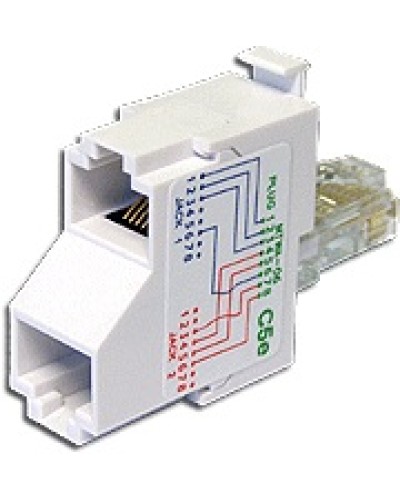 T-адаптер 1 телефонный и 1 компьютерный порт TWT TWT-T-E2-U2 в Таганроге Проходные адаптеры Pintop.ru