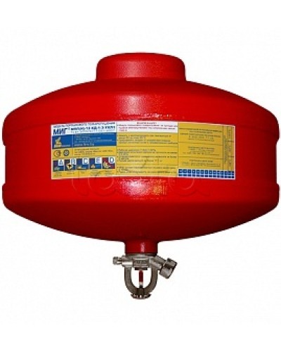 Модуль порошкового пажаротушения ПОЖТЕХНИКА МПП-12/93 МИГ (температура срабатывания +93°С) (красный) в Таганроге Модули порошковые Pintop.ru