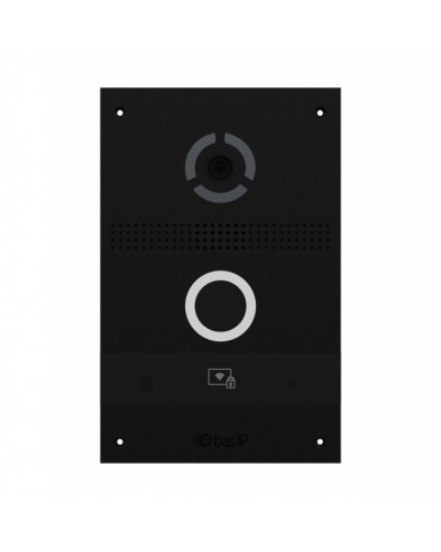 Панель вызывная индивидуальная BAS-IP AV-08FB BLACK в Таганроге Вызывные видеопанели малоабонентные Pintop.ru