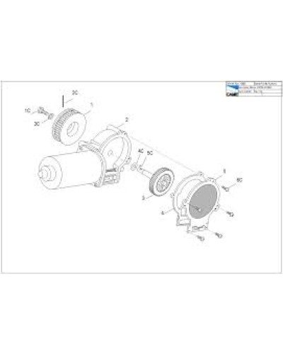 Моторедуктор RODEO Came 119RIP119 в Таганроге Запчасти для шлагбаумов и автоматики Pintop.ru