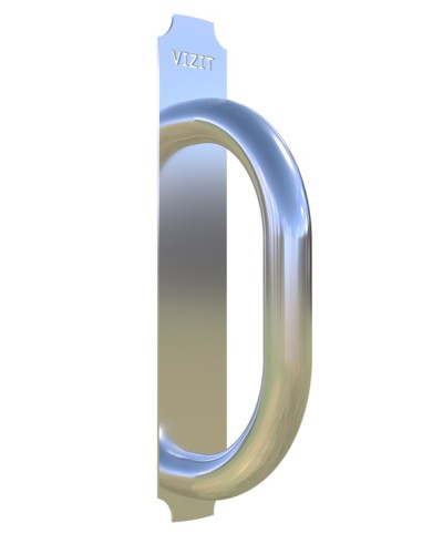 Дверная ручка наружная с декоративной накладкой Vizit PC-101-VIZIT в Таганроге Аксессуары для многоабонентных систем Pintop.ru