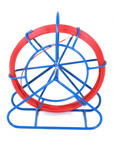 Устройство для протяжки кабеля мини УЗК в металлической кассете с держателем на ножке, 50 м Hyperline CPS-GP6.0-МС-50M в Таганроге Патч-корды и пигтейлы Pintop.ru