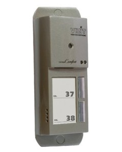 Блок вызова домофона Vizit БВД-405А-2 в Таганроге Блоки вызова многоабонентные Pintop.ru