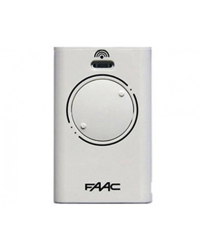 Брелок-передатчик 2-канальный Faac 787007 (белый) в Таганроге Устройства радиоуправления для шлагбаумов и автоматики Pintop.ru