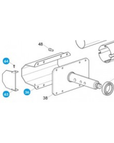 Плата LBC для MA7032 MA7034 Came 3199LBP7 в Таганроге Запчасти для шлагбаумов и автоматики Pintop.ru